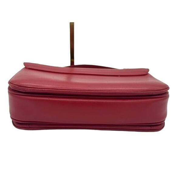 Celine‎ Shiny Calfskin Medium C Bag Red 2018 collection! Gorgeous! - Picture 7 of 16